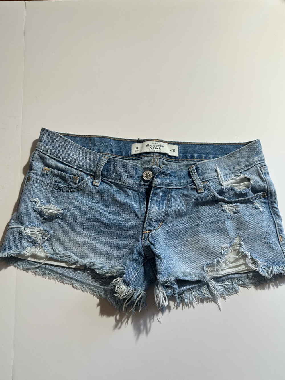 Abercrombie & Fitch Jean Shorts Size 0